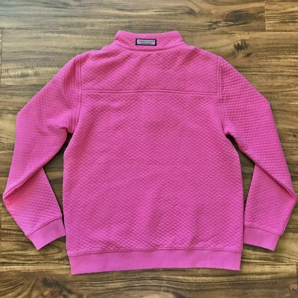 NWT Girls Vineyard Vines 1/4 Zippered Pullover Jacket - Picture 7 of 8